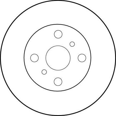 TRW DF1409 - Bremžu diski autospares.lv