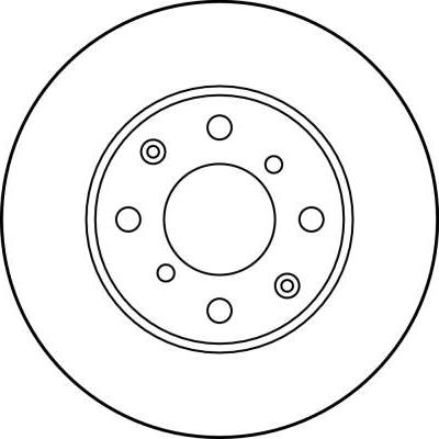 TRW DF1436 - Bremžu diski www.autospares.lv