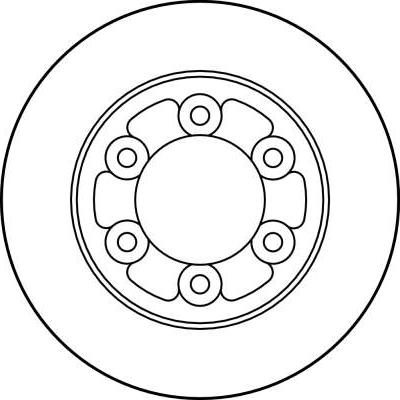 TRW DF1422 - Bremžu diski www.autospares.lv