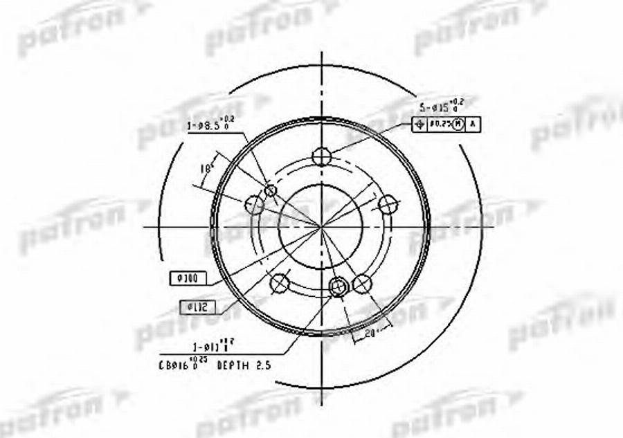 TRW DF1583BP - Bremžu diski autospares.lv