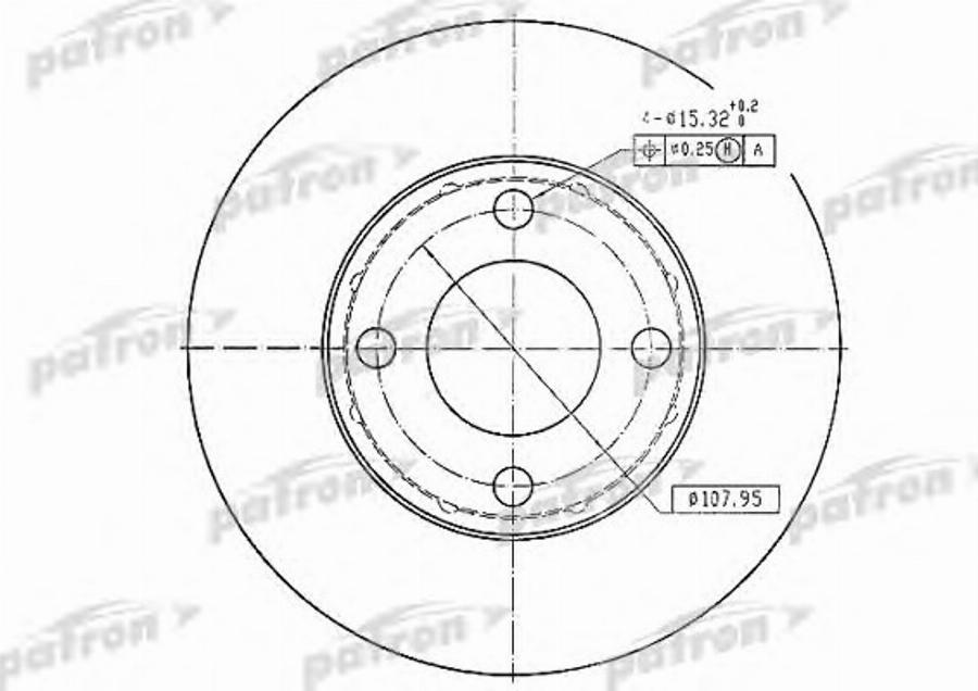 TRW DF1530BP - Bremžu diski www.autospares.lv