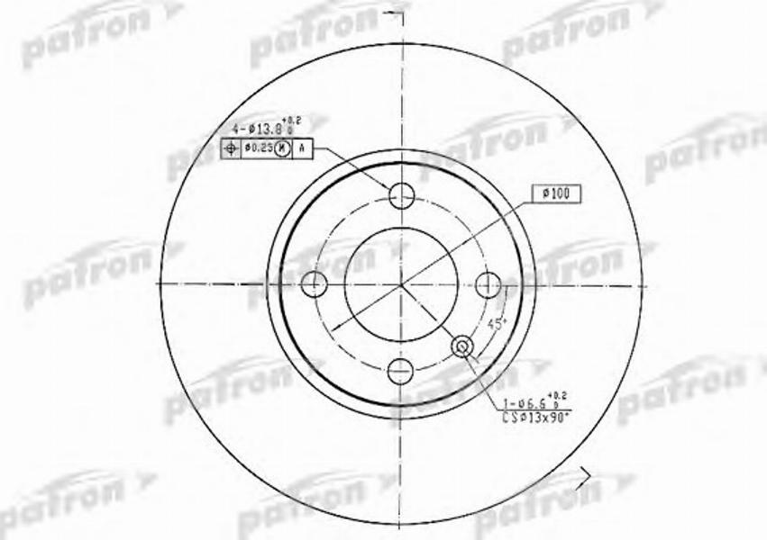 TRW DF1532BP - Bremžu diski www.autospares.lv