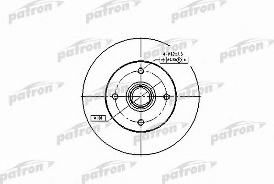 TRW DF1529BP - Bremžu diski www.autospares.lv