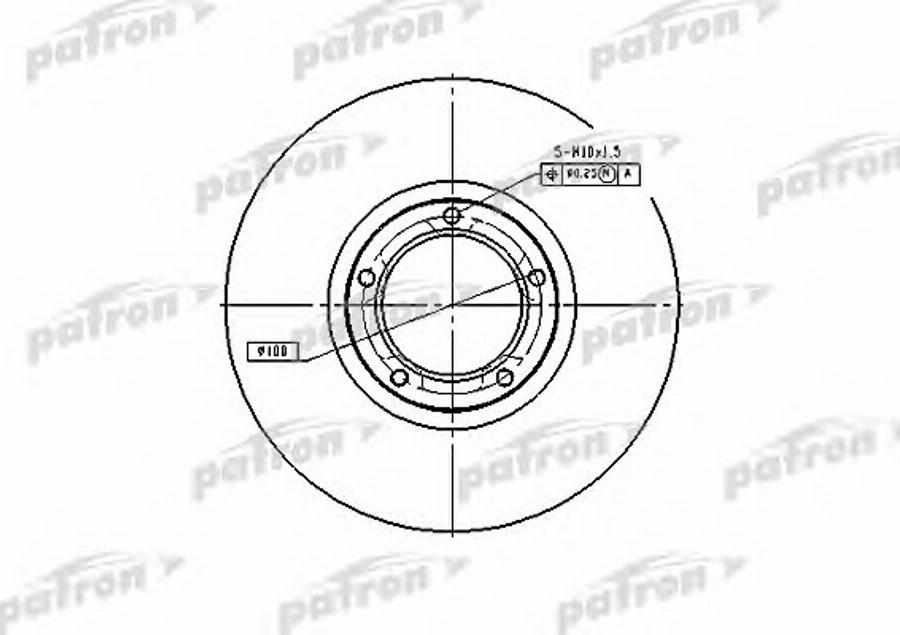 TRW DF1653BP - Bremžu diski www.autospares.lv