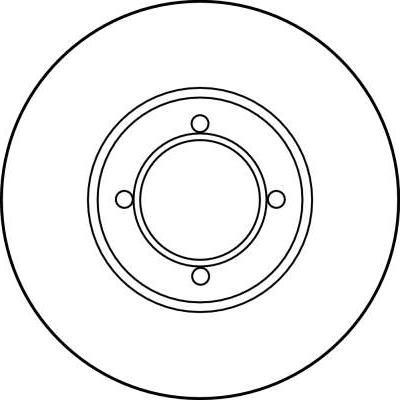 TRW DF1600 - Bremžu diski autospares.lv