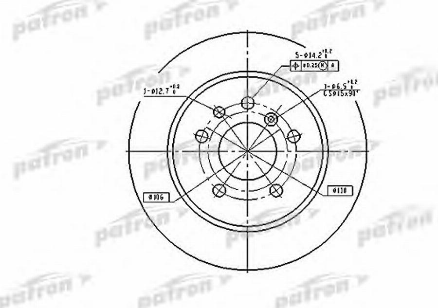 TRW DF1613BP - Bremžu diski www.autospares.lv