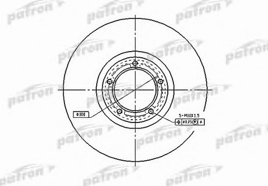 TRW DF1623BP - Bremžu diski www.autospares.lv