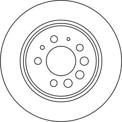 TRW DF1674 - Bremžu diski autospares.lv