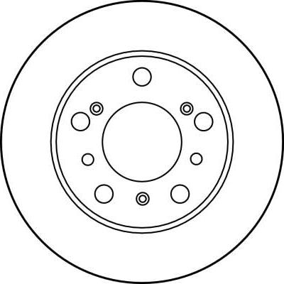 TRW DF1114 - Bremžu diski www.autospares.lv