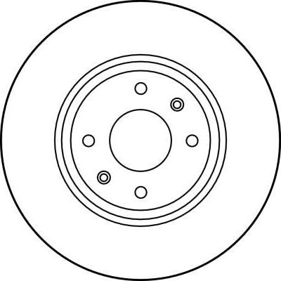 TRW DF1123 - Bremžu diski www.autospares.lv