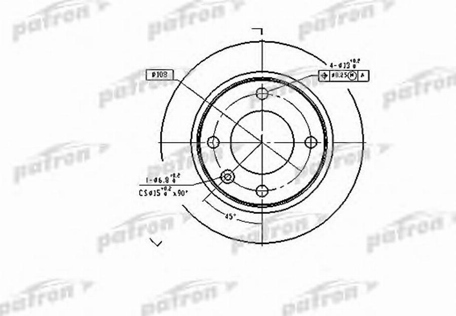 TRW DF1122BP - Bremžu diski www.autospares.lv