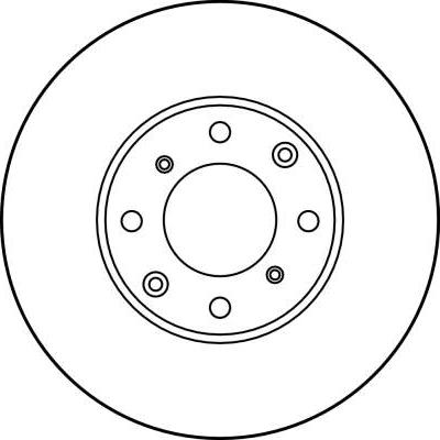 TRW DF1807 - Bremžu diski autospares.lv