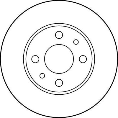 TRW DF1791 - Bremžu diski autospares.lv