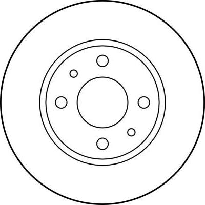 TRW DF1748 - Bremžu diski www.autospares.lv