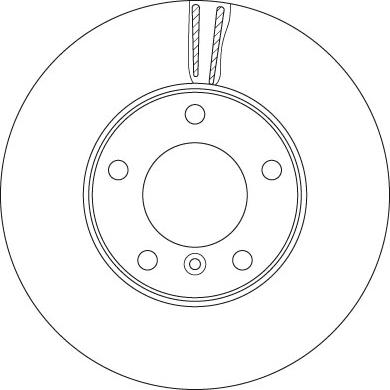 TRW DF8607S - Bremžu diski www.autospares.lv