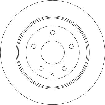 TRW DF8053 - Bremžu diski www.autospares.lv