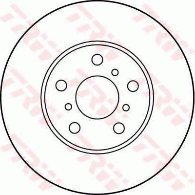 DJ Parts BD2489 - Bremžu diski www.autospares.lv