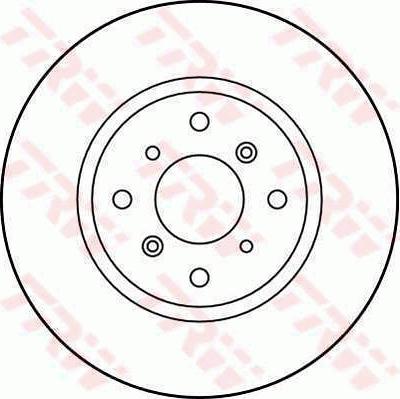 TRW DF3113 - Bremžu diski autospares.lv