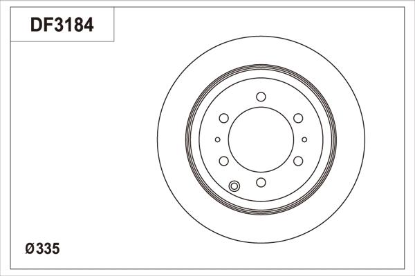 TRW DF3184 - Bremžu diski www.autospares.lv