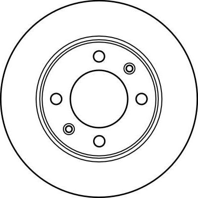 TRW DF2581 - Bremžu diski autospares.lv