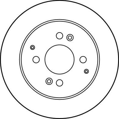 TRW DF2669 - Bremžu diski www.autospares.lv