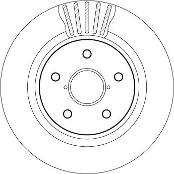 TRW DF2059BS - Bremžu diski www.autospares.lv