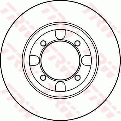 TRW DF2026 - Bremžu diski www.autospares.lv