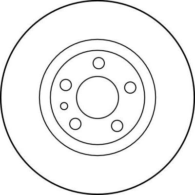 TRW DF2716 - Brake Disc www.autospares.lv