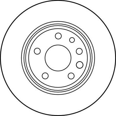 TRW DF2773 - Brake Disc www.autospares.lv