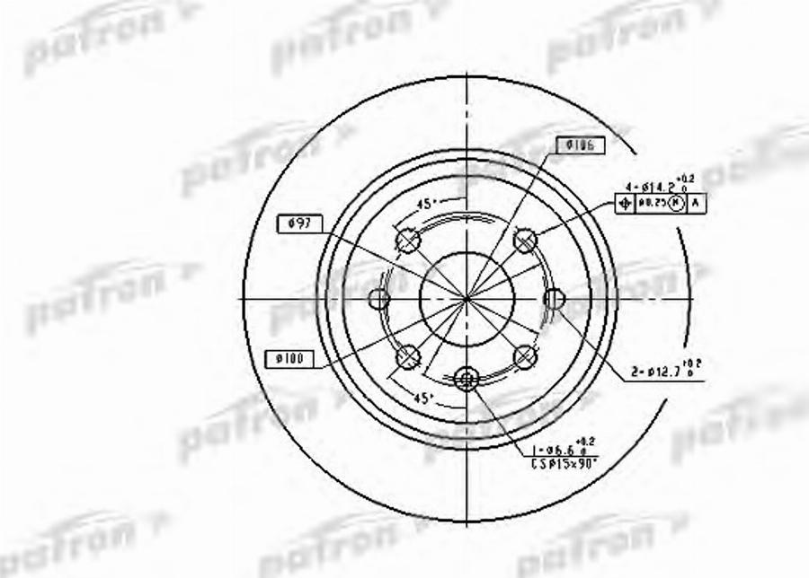 TRW DF2772BP - Bremžu diski www.autospares.lv