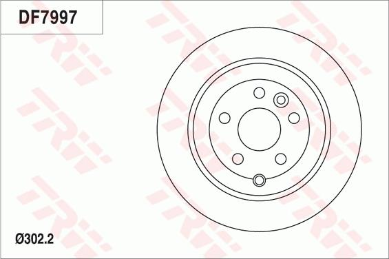 TRW DF7997 - Bremžu diski www.autospares.lv