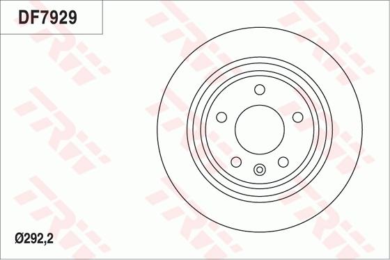 TRW DF7929 - Bremžu diski www.autospares.lv