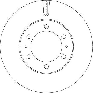 TRW DF7827S - Bremžu diski www.autospares.lv