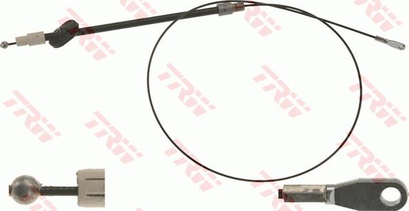 TRW GCH521 - Cable, parking brake www.autospares.lv