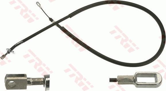 TRW GCH3002 - Cable, parking brake www.autospares.lv