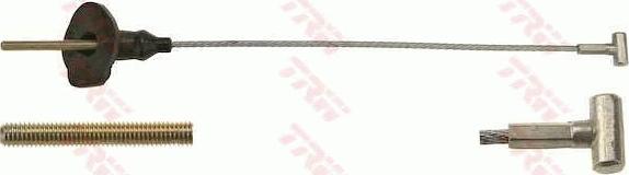 TRW GCH2666 - Trose, Stāvbremžu sistēma www.autospares.lv