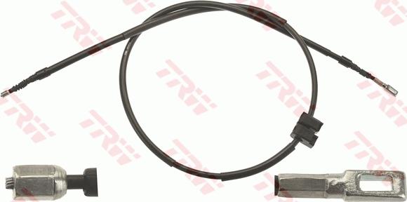 TRW GCH713 - Cable, parking brake www.autospares.lv