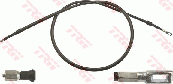 TRW GCH712 - Cable, parking brake www.autospares.lv