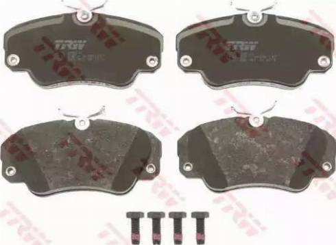 Delphi LP0848 - Brake Pad Set, disc brake www.autospares.lv