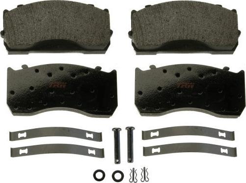 TRW GDB5073 - Brake Pad Set, disc brake www.autospares.lv