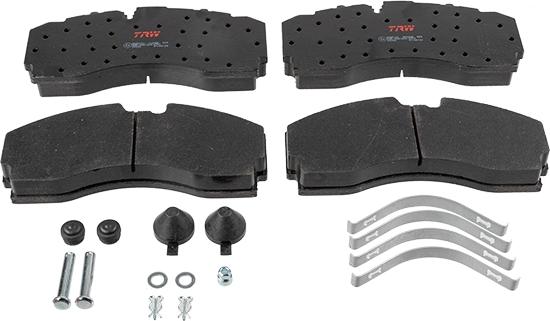 TRW GDB5121 - Brake Pad Set, disc brake www.autospares.lv