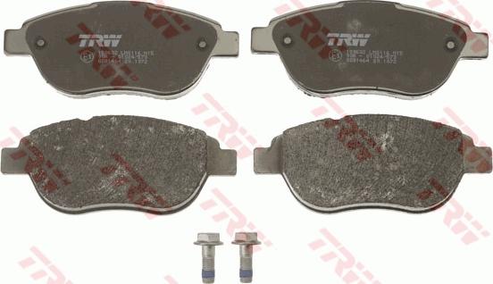 TRW GDB1464 - Brake Pad Set, disc brake www.autospares.lv