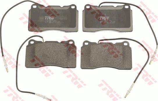 TRW GDB1431 - Bremžu uzliku kompl., Disku bremzes www.autospares.lv