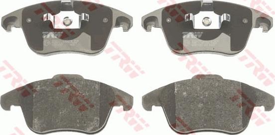 TRW GDB1691 - Brake Pad Set, disc brake www.autospares.lv