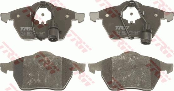 TRW GDB1049 - Brake Pad Set, disc brake www.autospares.lv