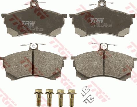 TRW GDB1197 - Brake Pad Set, disc brake www.autospares.lv