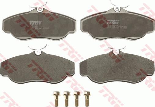 TRW GDB1156 - Bremžu uzliku kompl., Disku bremzes www.autospares.lv