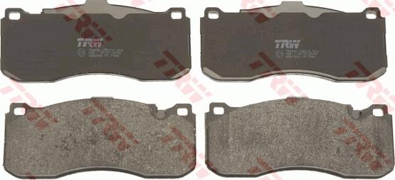 TRW GDB1802 - Bremžu uzliku kompl., Disku bremzes www.autospares.lv