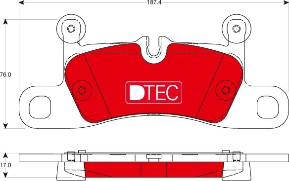 TRW GDB1875DTE - Bremžu uzliku kompl., Disku bremzes www.autospares.lv