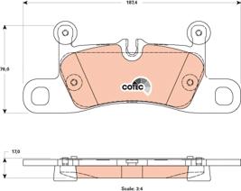 TRW GDB1875 - Bremžu uzliku kompl., Disku bremzes www.autospares.lv